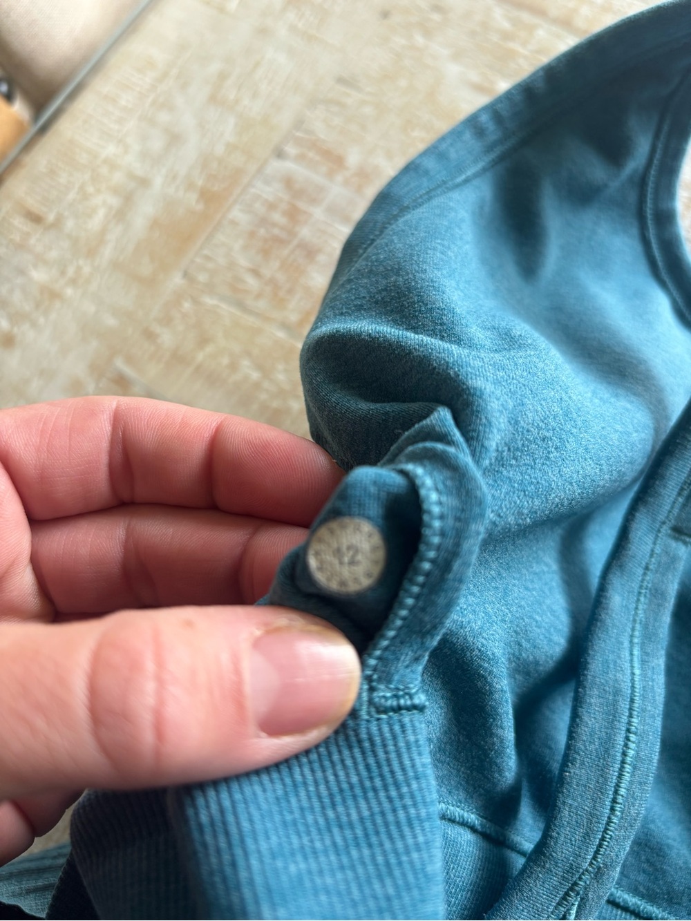 Lululemon Ebb to Street blueish tank top size 12 - Picture 5 of 5
